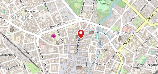 B Monza Bistrot sulla mappa