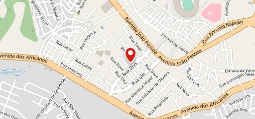 Boa pizza delivery no mapa