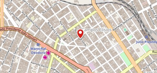 Bobi's Pizza no mapa