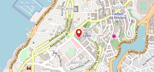 Bob's Burger - Shopping Center Lapa no mapa