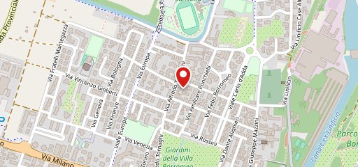 Bocciodromo sulla mappa