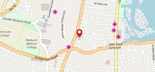 Bocs Pizza Madurai on map