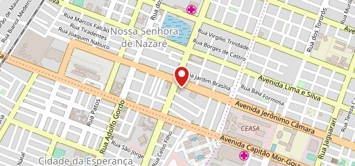 Mané Restaurante no mapa