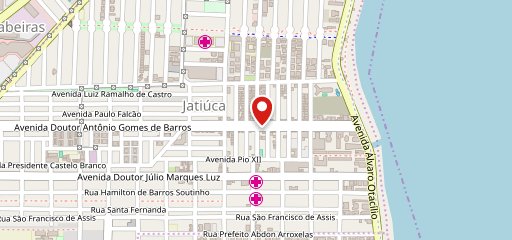 Bod's Bar e Restaurante no mapa