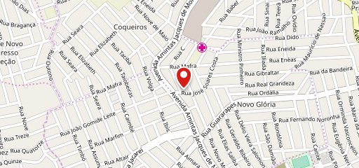 Bolotas Caldos no mapa