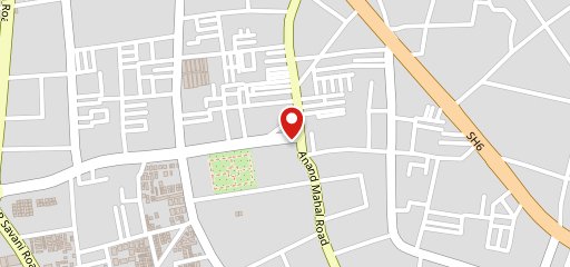 Bombay fast food on map