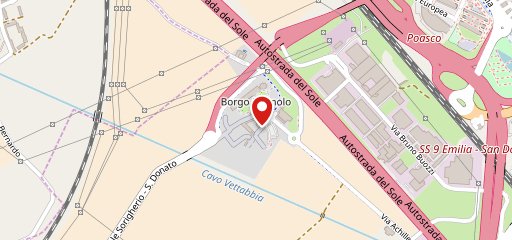 Ristorante Borgo Bagnolo Milano sulla mappa