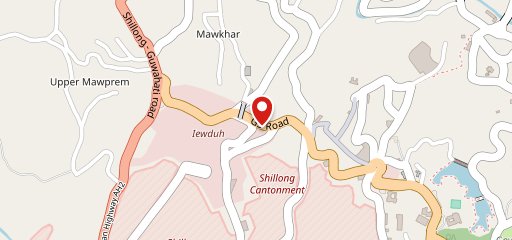 Boss bar and restaurant on map