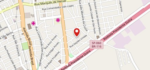 Botan lanches & Açaí no mapa