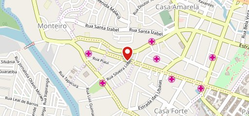 Boteco Ferro & Fogo no mapa