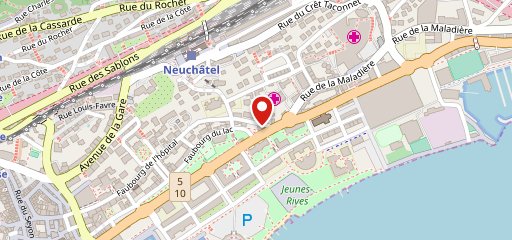 Boulangerie Patisserie Bessa Neuchatel sulla mappa