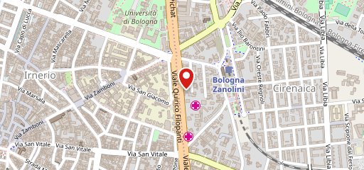Boulevard Cafè Bologna sulla mappa