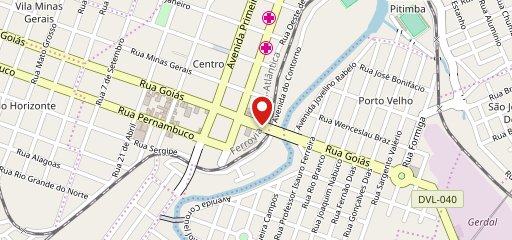 Chopp Brahma Express Divinópolis no mapa