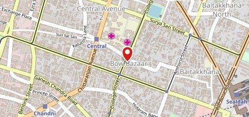 CAFE BOWBAZAR on map
