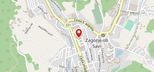 Bowling klub Planet 300 Zagorje sulla mappa