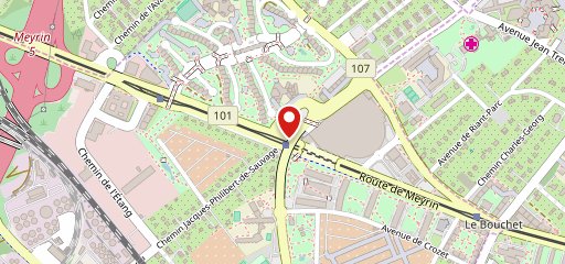 The Bowling Balexert sulla mappa