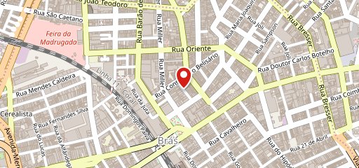 Brás Grill no mapa