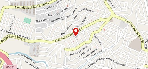 Padaria Bella Brasileira no mapa