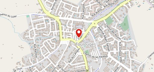 Brasserie De Toulouges sur la carte