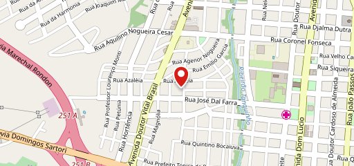 Brazuca Bar Botucatu no mapa