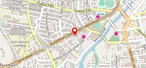 Cafe AR and tiffin service on map
