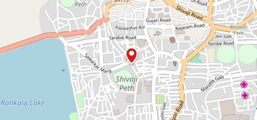 Hotel Wada, Kolhapur on map