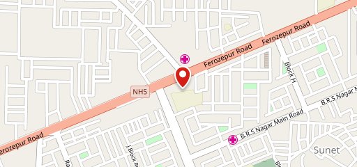 Brewbakes ludhiana outlet on map