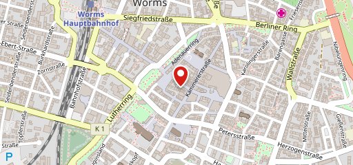 Brezel Ecker sur la carte