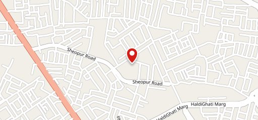 Broken heart cafe on map