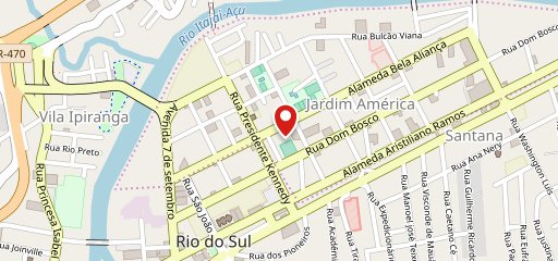 Brothers BAR Rio do Sul SC no mapa