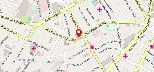 Brothers Pizza no mapa