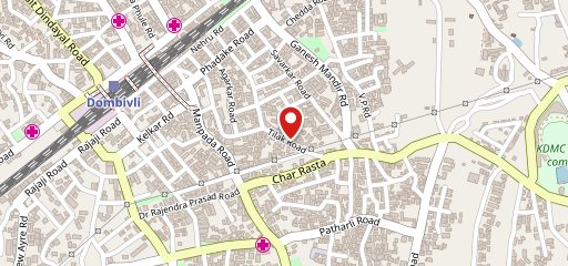 Brown river cafe on map