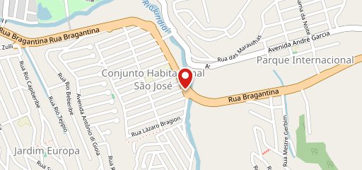 Panificadora Brunella no mapa