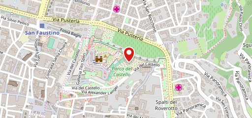 Patio Roof Garden sulla mappa