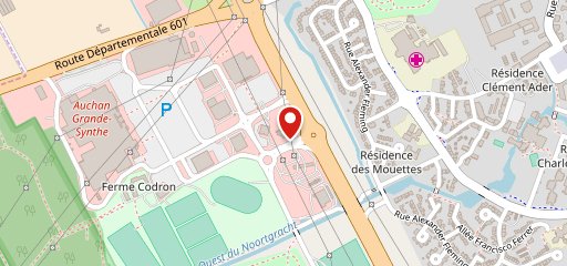 Burger King sur la carte