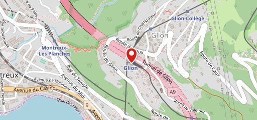 Buffet de la Gare de Glion sulla mappa