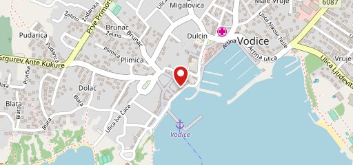 Pizzeria - Buffet Vodice sulla mappa