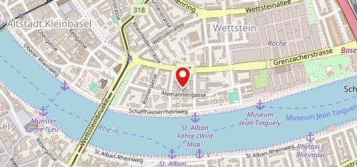 Quartiertreffpunkt Wettstein sulla mappa