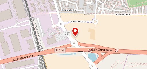 Burger Addict Combs-la-Ville sur la carte