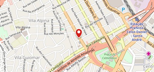 Hamburgueria Burger For You no mapa