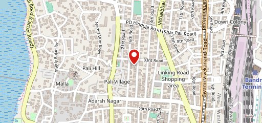 Butter Chicken Factory Bandra on map