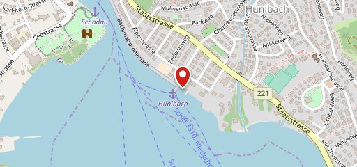 Buvette am See Hünibach sulla mappa