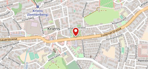 Buvette im Bellpark Kriens sulla mappa