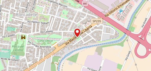 Byron Café sulla mappa