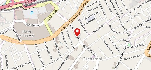 Bar Cachambeer no mapa