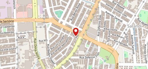 Cachorro Do Bigode (sertório) no mapa