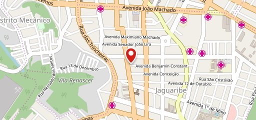 Cachorro Quente do Zé no mapa