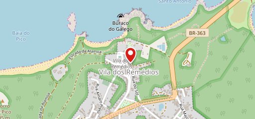 Restaurante Cacimba no mapa