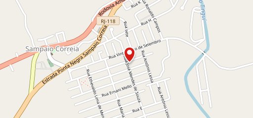 Cadena's Pizzaria e Sorveteria no mapa