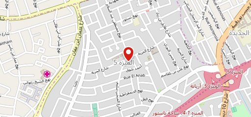 Café Java sur la carte